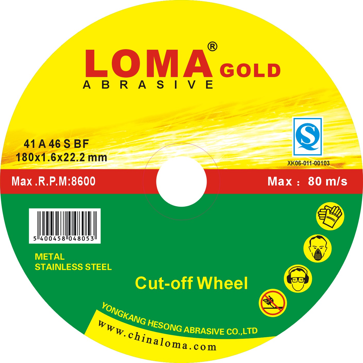 loma 180x1.6x22mm